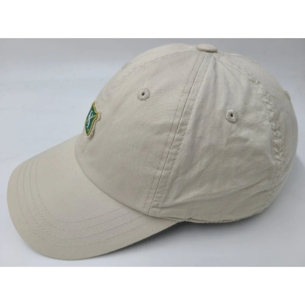 The Stanwich Club Golf Course American Needle Adjustable Hat Cap Men Women Beige